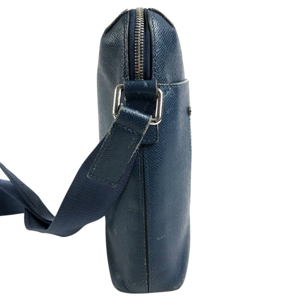 LOUIS VUITTON M30236 Taiga Grigori MessengerPM Bags Crossbody Messenger Bags Bags Shoulder Bag Taiga Leather Navy Used
