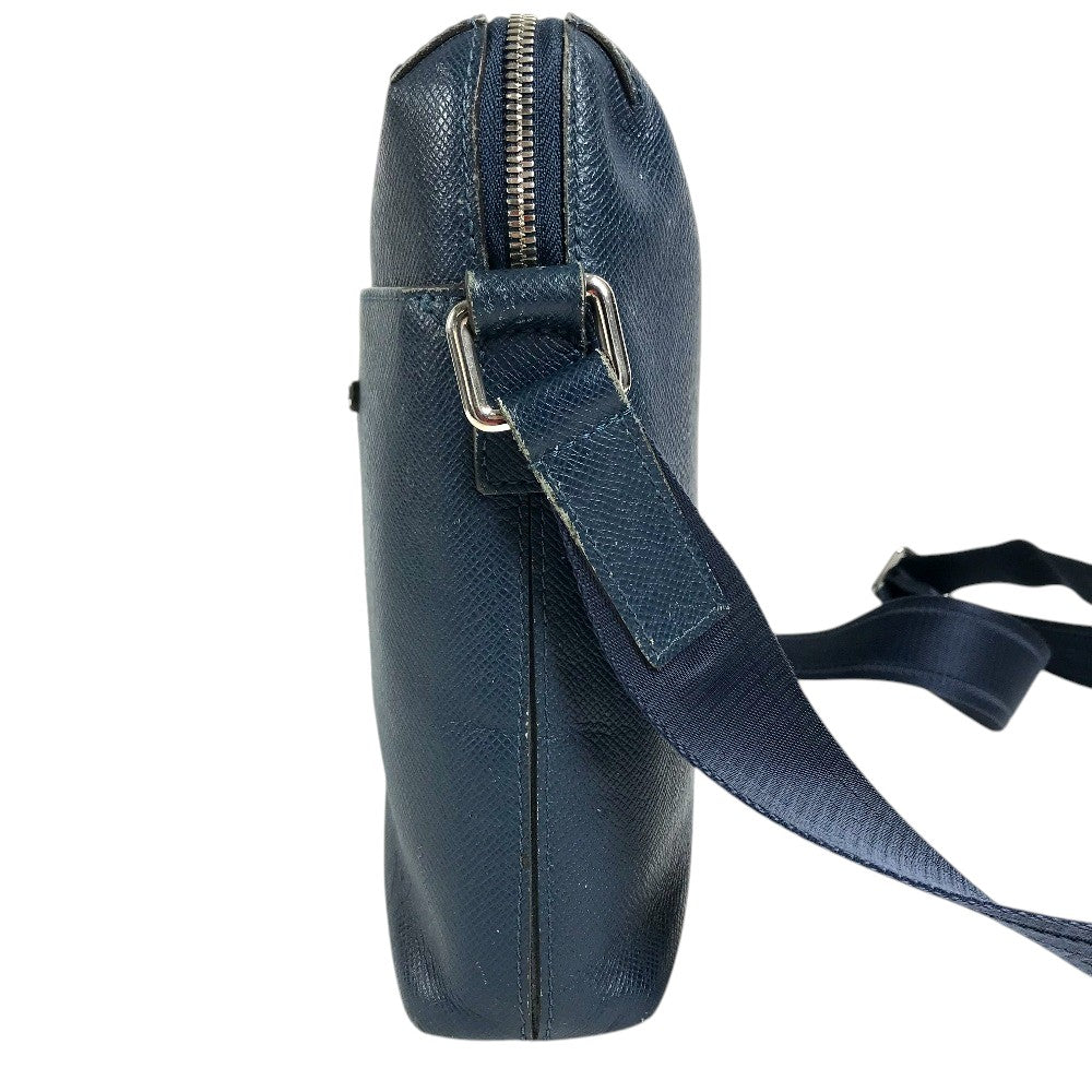 LOUIS VUITTON M30236 Taiga Grigori MessengerPM Bags Crossbody Messenger Bags Bags Shoulder Bag Taiga Leather Navy Used