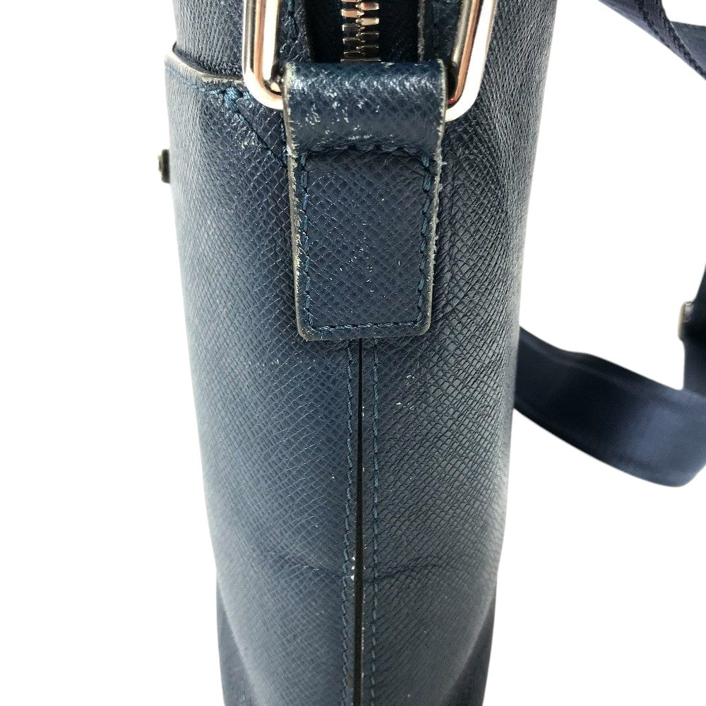 LOUIS VUITTON M30236 Taiga Grigori MessengerPM Bags Crossbody Messenger Bags Bags Shoulder Bag Taiga Leather Navy Used