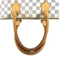 LOUIS VUITTON N51186 Damier Azur Saleya PM PVC Leather Shoulder Bag Tote Bag Damier Azur Canvas White Used