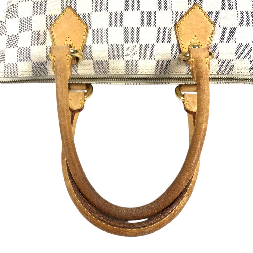 LOUIS VUITTON N51186 Damier Azur Saleya PM PVC Leather Shoulder Bag Tote Bag Damier Azur Canvas White Used
