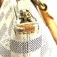 LOUIS VUITTON N51186 Damier Azur Saleya PM PVC Leather Shoulder Bag Tote Bag Damier Azur Canvas White Used