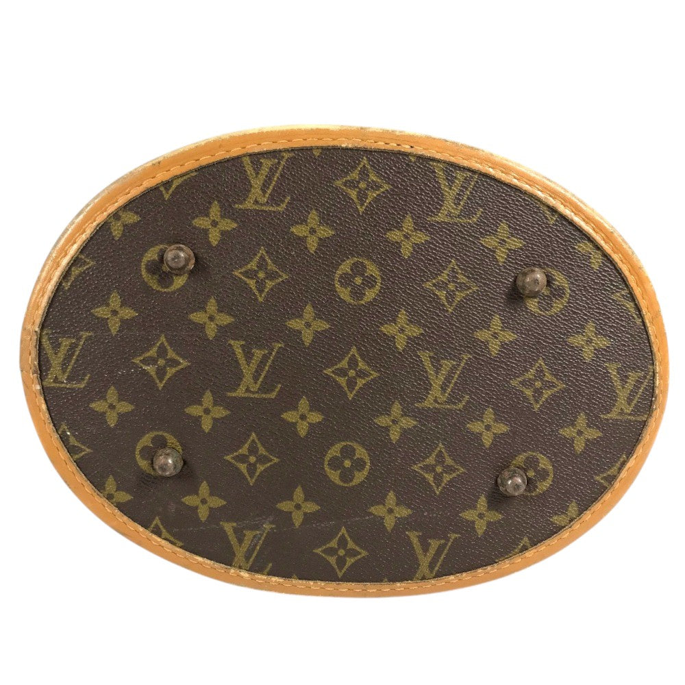 LOUIS VUITTON T42236 Monogram Bucket GM Bucket GM USA Limited Edition Tote Bag with Kisslock Pouch Hand Bag MonogramCanvas Brown Used