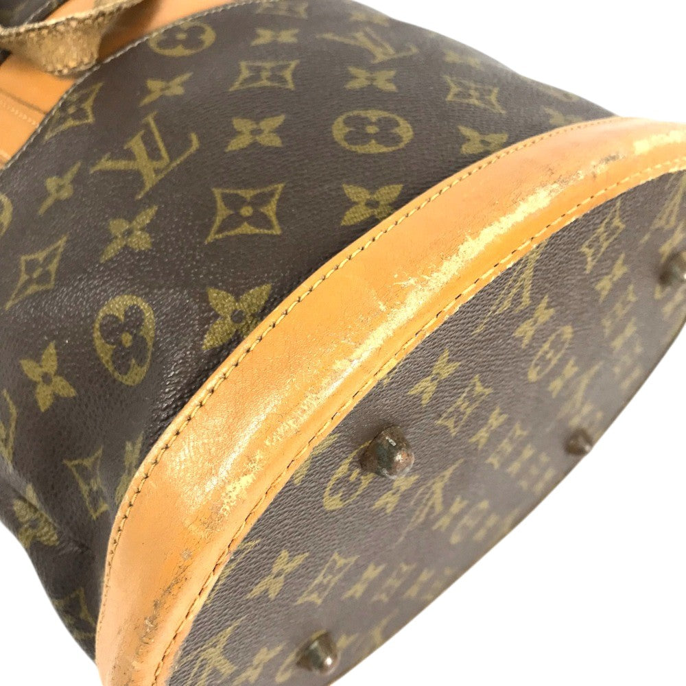 LOUIS VUITTON T42236 Monogram Bucket GM Bucket GM USA Limited Edition Tote Bag with Kisslock Pouch Hand Bag MonogramCanvas Brown Used