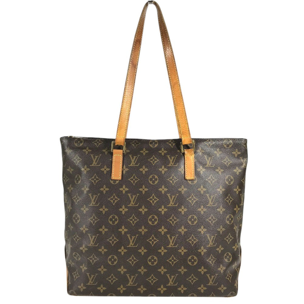 LOUIS VUITTON M51152 Monogram Cabas Alto Bag Tote Bag shawl Shoulder Bag MonogramCanvas Brown Used