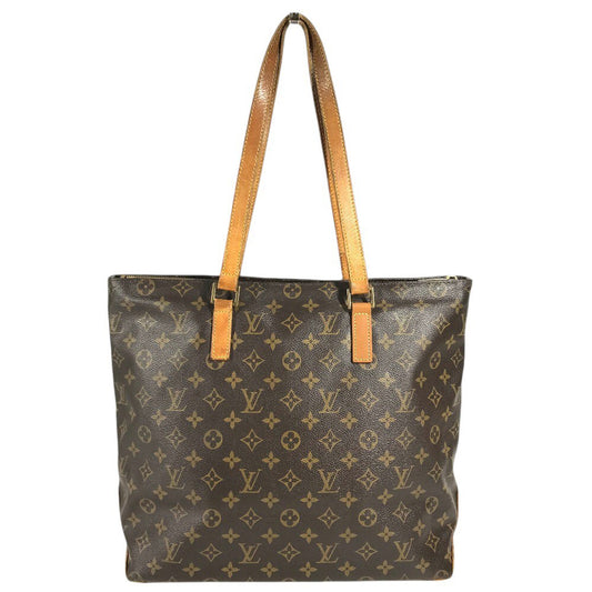 LOUIS VUITTON M51152 Monogram Cabas Alto Bag Tote Bag shawl Shoulder Bag MonogramCanvas Brown Used
