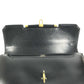 HERMES vintage Paroniere GoldHardware Paroniere Hand Bag Box Scarf Black Hand Bag Leather Black Used