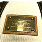 LOUIS VUITTON M40039 Antigua Cabas PM Tote Bag Hand Bag cotton White/Brown Used