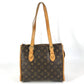 LOUIS VUITTON M40007 Monogram Popincourt Popincourt Bag Tote Bag shawl Shoulder Bag MonogramCanvas Brown Used