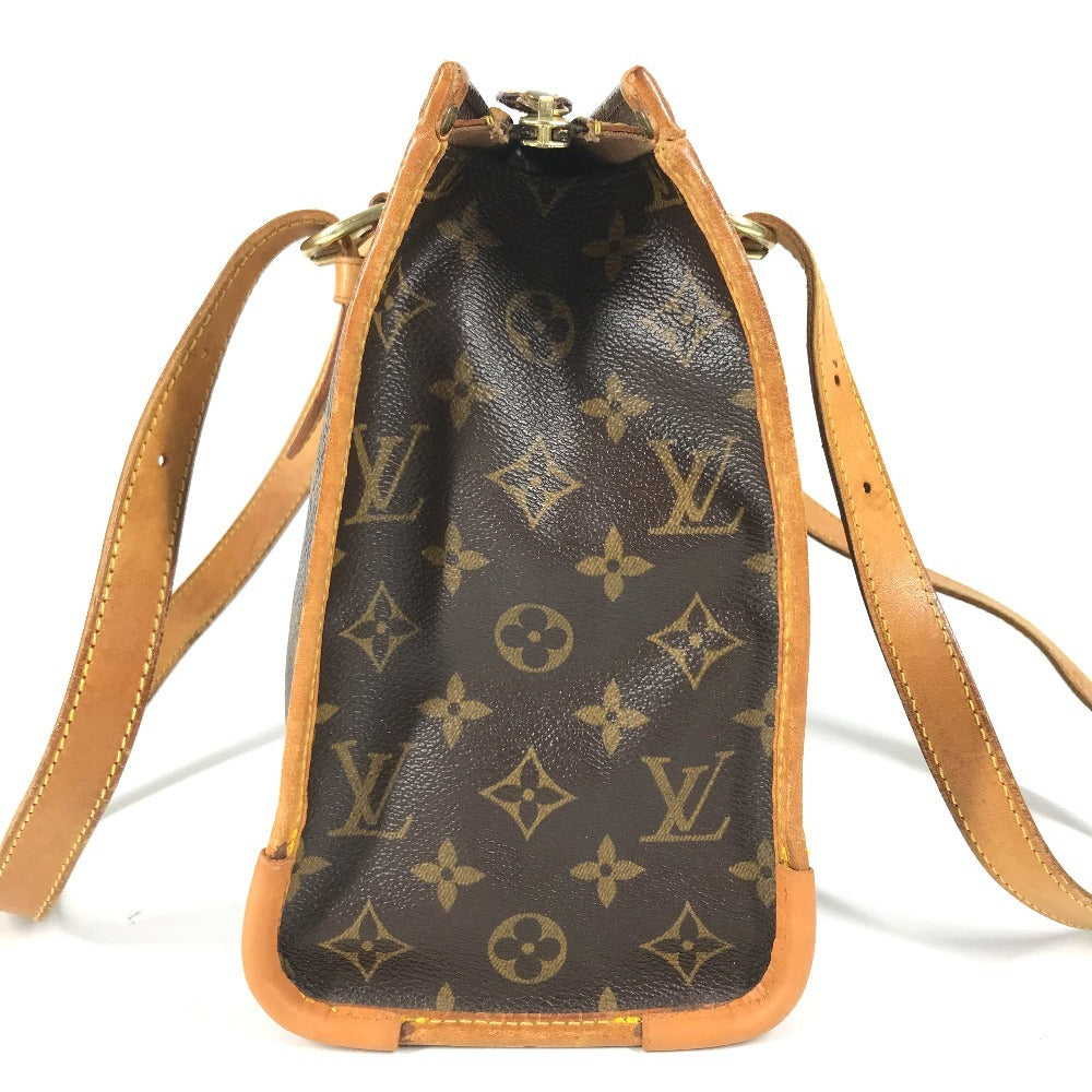 LOUIS VUITTON M40007 Monogram Popincourt Popincourt Bag Tote Bag shawl Shoulder Bag MonogramCanvas Brown Used