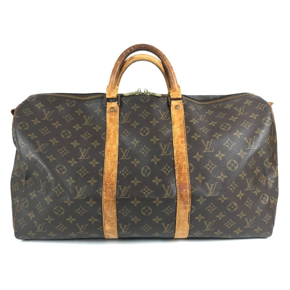 LOUIS VUITTON M41416 Monogram KeepallBandouliere50 Keepall Bandouliere 50 Travel Bag Hand Bag Travel Bag Duffle Bag MonogramCanvas Brown Used