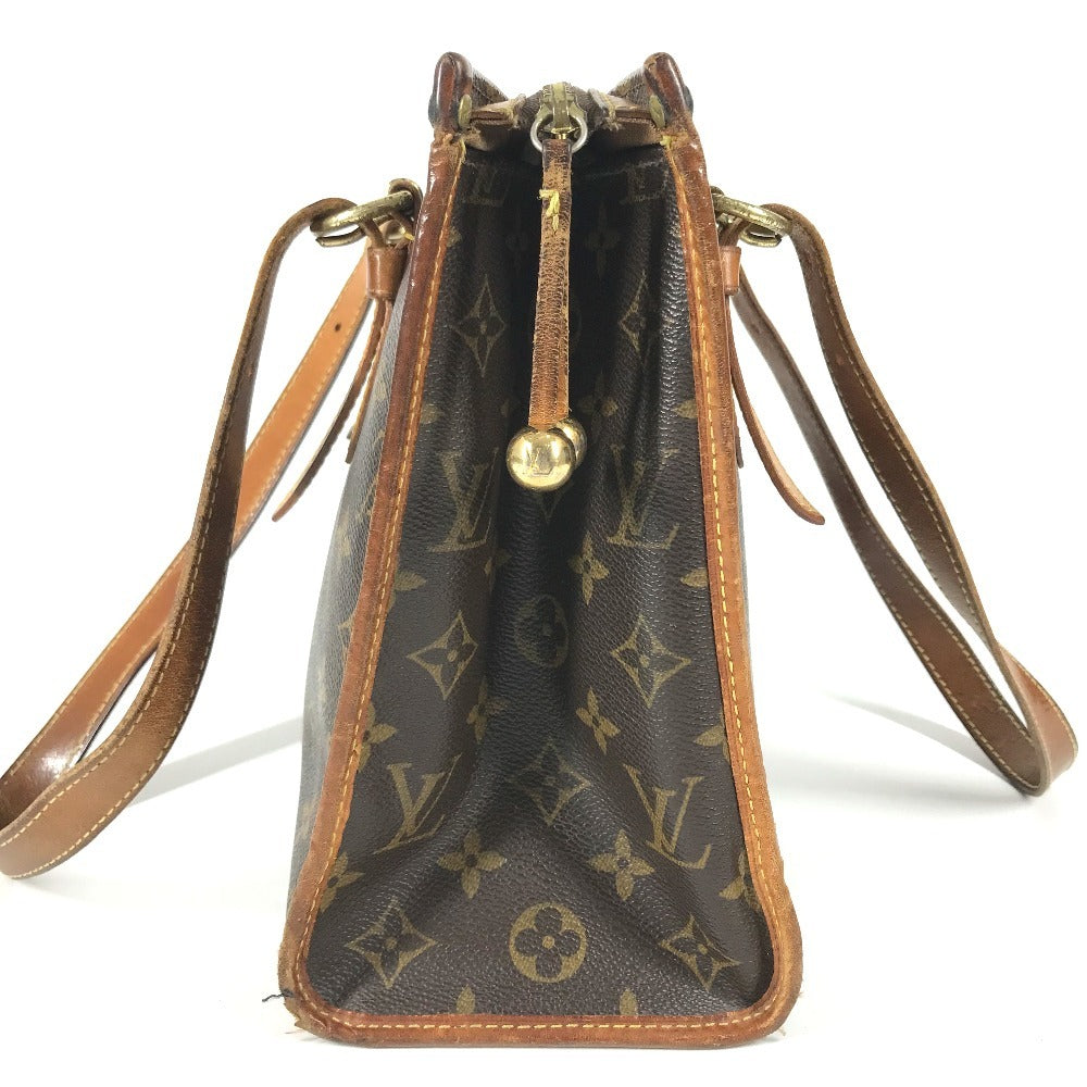 LOUIS VUITTON M40007 Monogram Popincourt Popincourt Bag Tote Bag shawl Shoulder Bag MonogramCanvas Brown Used