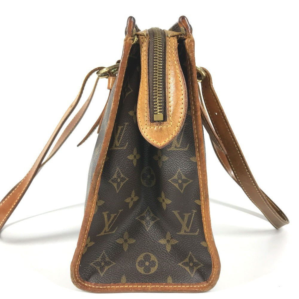 LOUIS VUITTON M40007 Monogram Popincourt Popincourt Bag Tote Bag shawl Shoulder Bag MonogramCanvas Brown Used
