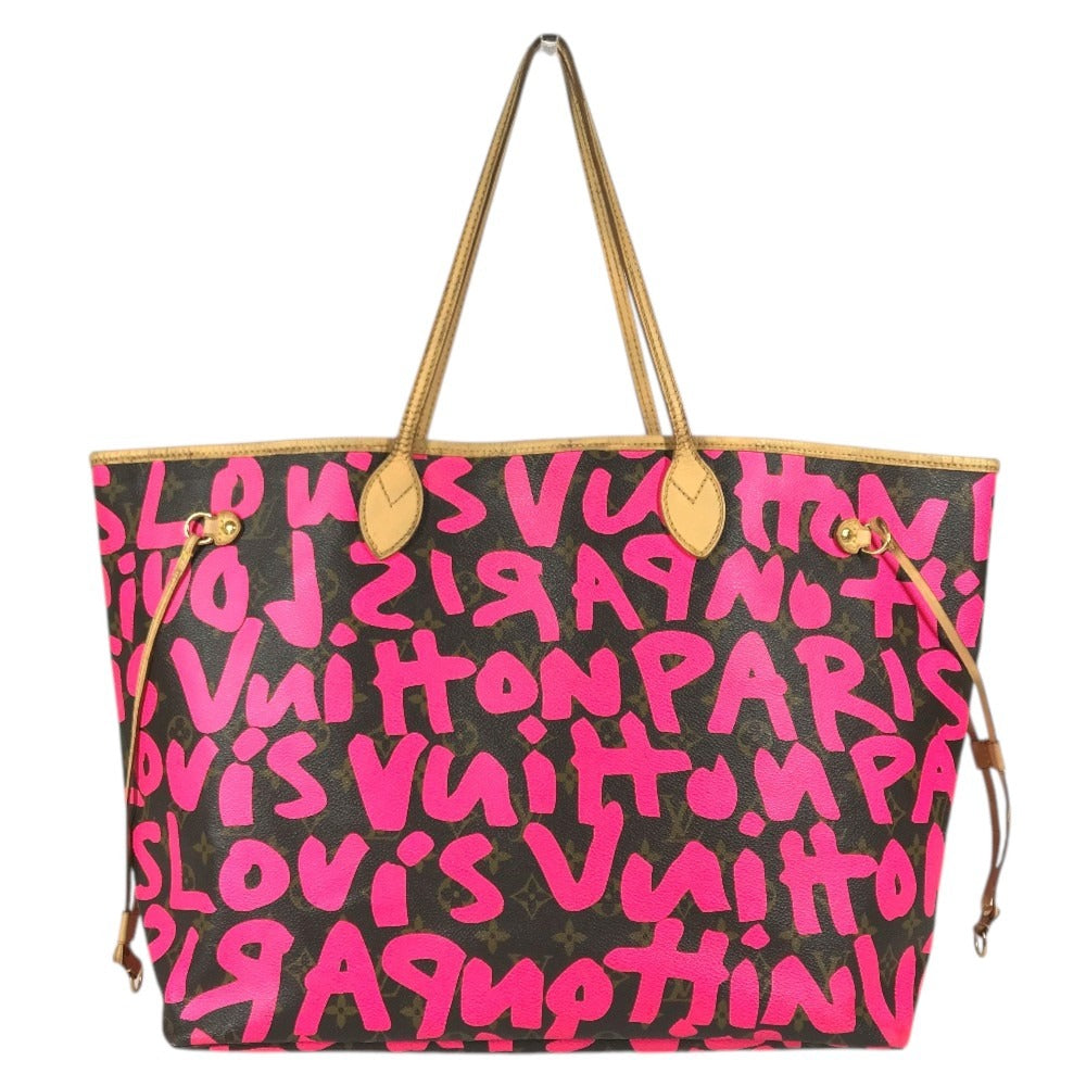 LOUIS VUITTON M93701 MonogramGraffiti Neverfull GM Neverfull GM Tote Bag shoulder bag Shoulder Bag MonogramGraffitiCanvas Fuchsia pink Used