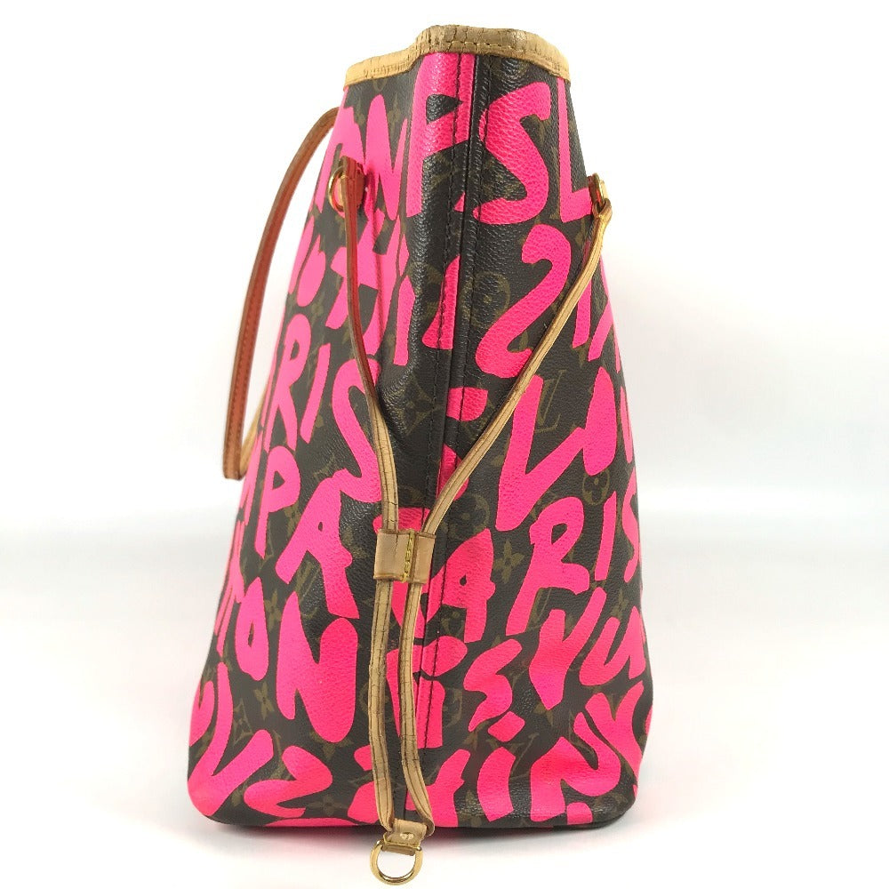 LOUIS VUITTON M93701 MonogramGraffiti Neverfull GM Neverfull GM Tote Bag shoulder bag Shoulder Bag MonogramGraffitiCanvas Fuchsia pink Used