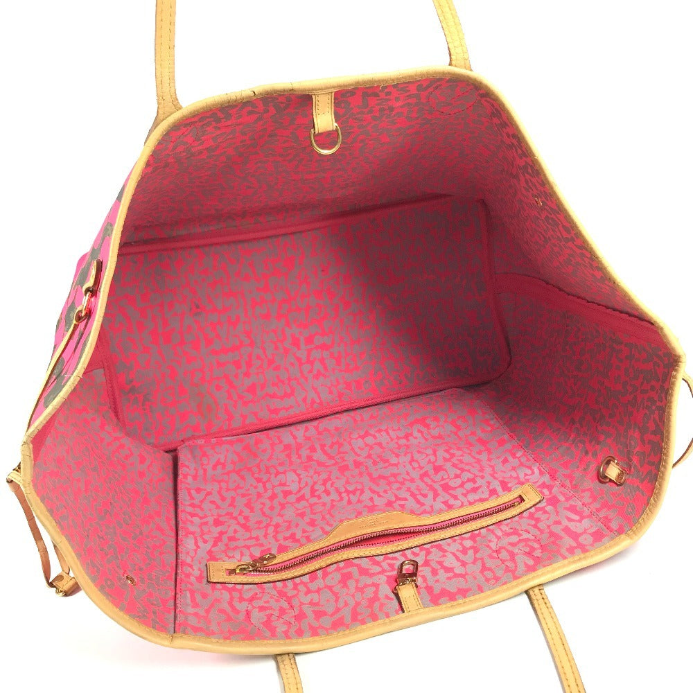 LOUIS VUITTON M93701 MonogramGraffiti Neverfull GM Neverfull GM Tote Bag shoulder bag Shoulder Bag MonogramGraffitiCanvas Fuchsia pink Used