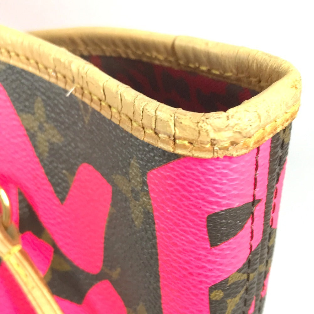LOUIS VUITTON M93701 MonogramGraffiti Neverfull GM Neverfull GM Tote Bag shoulder bag Shoulder Bag MonogramGraffitiCanvas Fuchsia pink Used