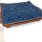 CHANEL vintage CC CC Mark logo Chain Bags, pouches, belt bags, body bags Waist Pouch Denim / Leather blue/Brown Used