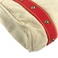 LOUIS VUITTON M40035 Antigua Cabas MM Bag Tote Bag shawl Shoulder Bag Canvas Beige/Red Used