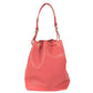LOUIS VUITTON M94074 Cruise Collection 2012 Sofia Coppola Flore Noe Shoulder bag, perforated drawstring bag with pouch. Shoulder Bag Leather Corail pink Used