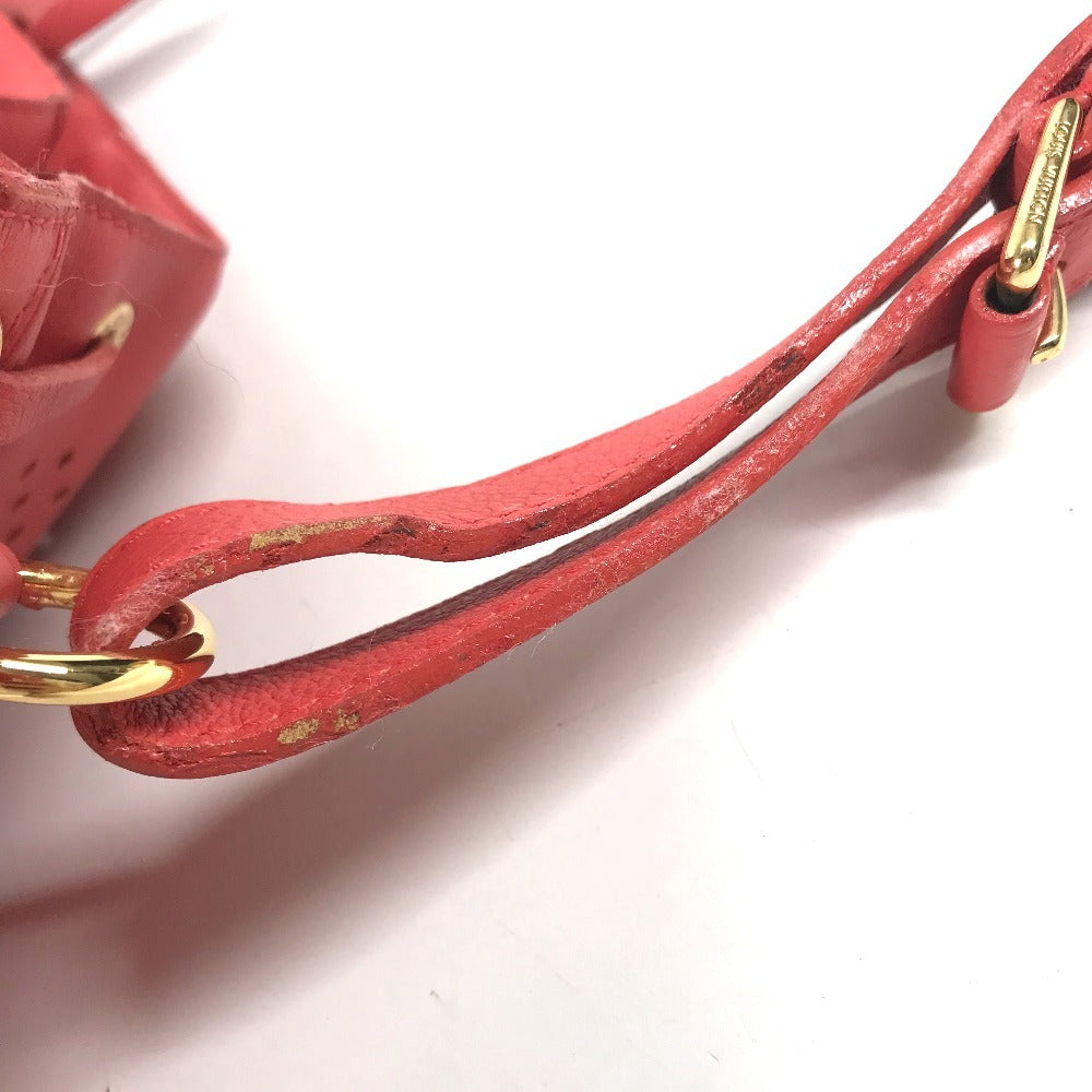 LOUIS VUITTON M94074 Cruise Collection 2012 Sofia Coppola Flore Noe Shoulder bag, perforated drawstring bag with pouch. Shoulder Bag Leather Corail pink Used