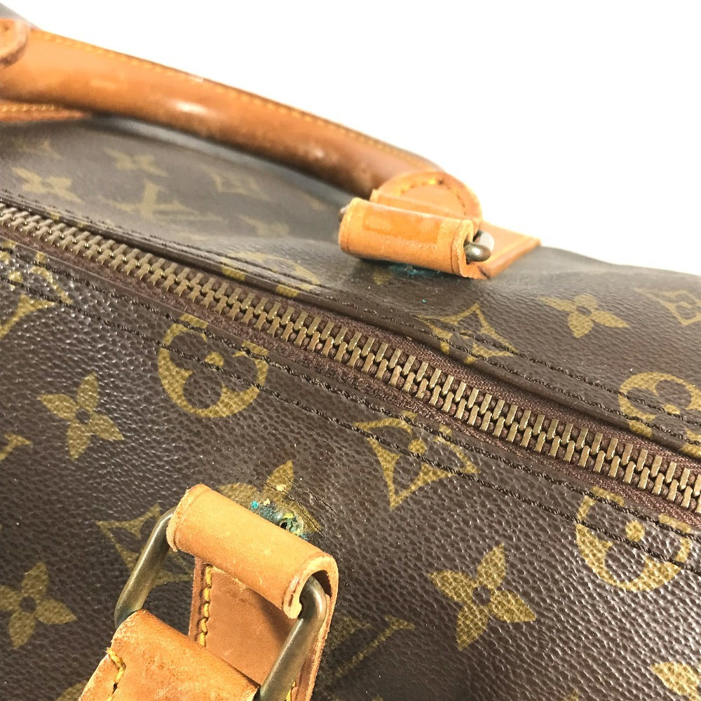 LOUIS VUITTON M41424 Monogram Old Model Outie Keepall55 Keepall 55 Bag, Travel Bag, Handbag Duffle Bag MonogramCanvas Brown Used