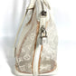 LOUIS VUITTON M40699 Transparency Monogram Lockit Tote Bag, Embroidered, Clear, Mesh Hand Bag Leather / Nylon White Used