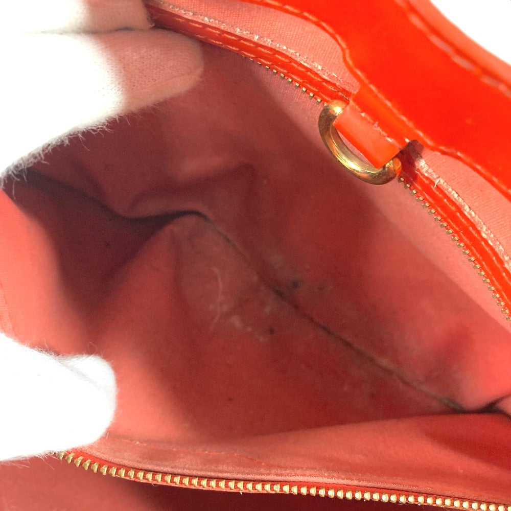 LOUIS VUITTON MonogramVernis WilsherePM Wilshere PM Hand Bag Tote Bag MonogramVernisCanvas Orange Used