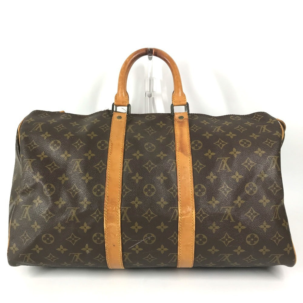 LOUIS VUITTON Ｍ41428 Monogram Old Model Outie Keepall45 Keepall 45 Bag, Travel Bag, Handbag Duffle Bag MonogramCanvas Brown Used