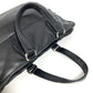 GUCCI 322057 Document bag Briefcase Interlocking G logo Tote Bag Bag 2WAY Bag Shoulder Bag Crossbody Business bag Leather Black Used