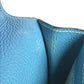 HERMES Sac à de Peches 38 Sac à de Peches 38 Handbag, flap briefcase, document bag Business bag Taurillon Clemence Blue gene blue/SilverHardware Used