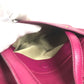 Salvatore Ferragamo Logo Gancini 2-Way Bag: Crossbody Bag, Handbag, Tote Bag Shoulder Bag Leather Purple Based/Pink Based Used