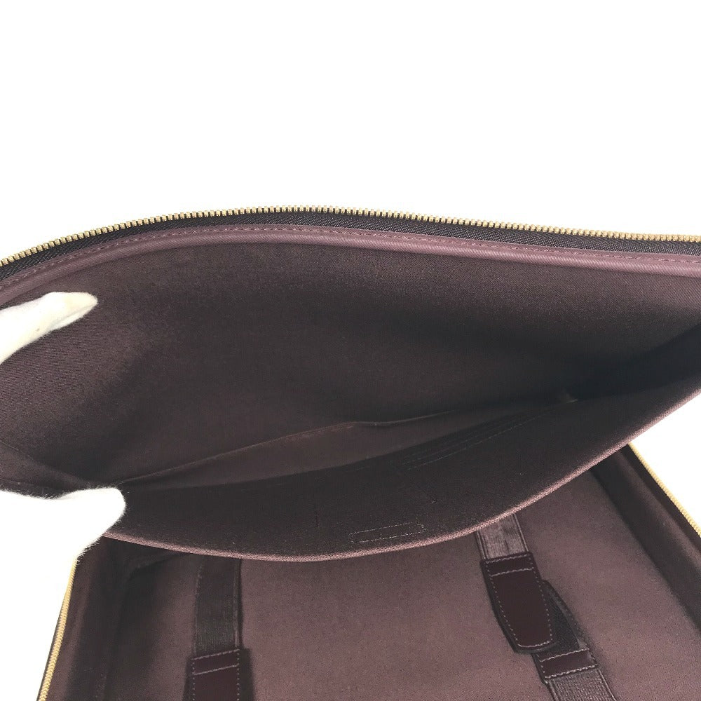 LOUIS VUITTON M30836 Taiga Porte Ordina Tour Odessa Briefcase, Business Bag, Document Bag, Handbag Hand Bag Taiga Leather Acajou Wine red Based Used