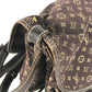 LOUIS VUITTON M95227 Monogram Mini-Lin Saumur30 Saumur 30 Bag Crossbody Flap Shoulder Bag Monogram Mini-LinCanvas Brown Used