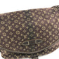 LOUIS VUITTON M95227 Monogram Mini-Lin Saumur30 Saumur 30 Bag Crossbody Flap Shoulder Bag Monogram Mini-LinCanvas Brown Used