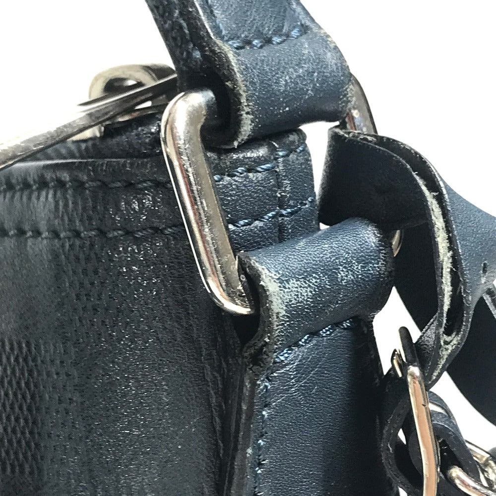 LOUIS VUITTON N41637 Damier Infini Mick PM Mick PM USA N's Cup Bag Crossbody Shoulder Bag Damier InfiniLeather Navy Used