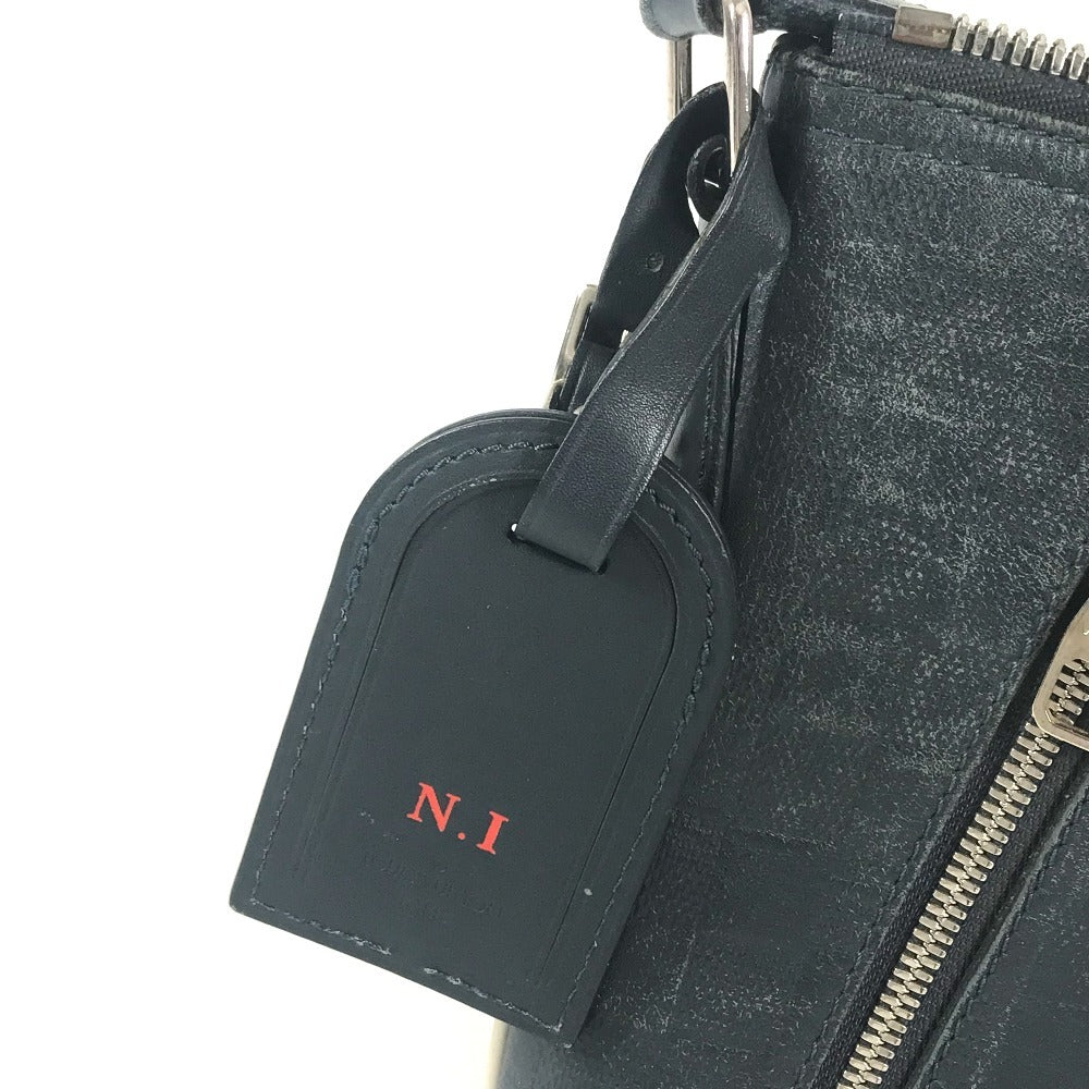 LOUIS VUITTON N41637 Damier Infini Mick PM Mick PM USA N's Cup Bag Crossbody Shoulder Bag Damier InfiniLeather Navy Used