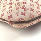 LOUIS VUITTON M92210 Monogram mini Françoise Shoulder bag, 2-way bag, Handbag, Flat bag Tote Bag Monogram Mini Canvas Slys Red Used