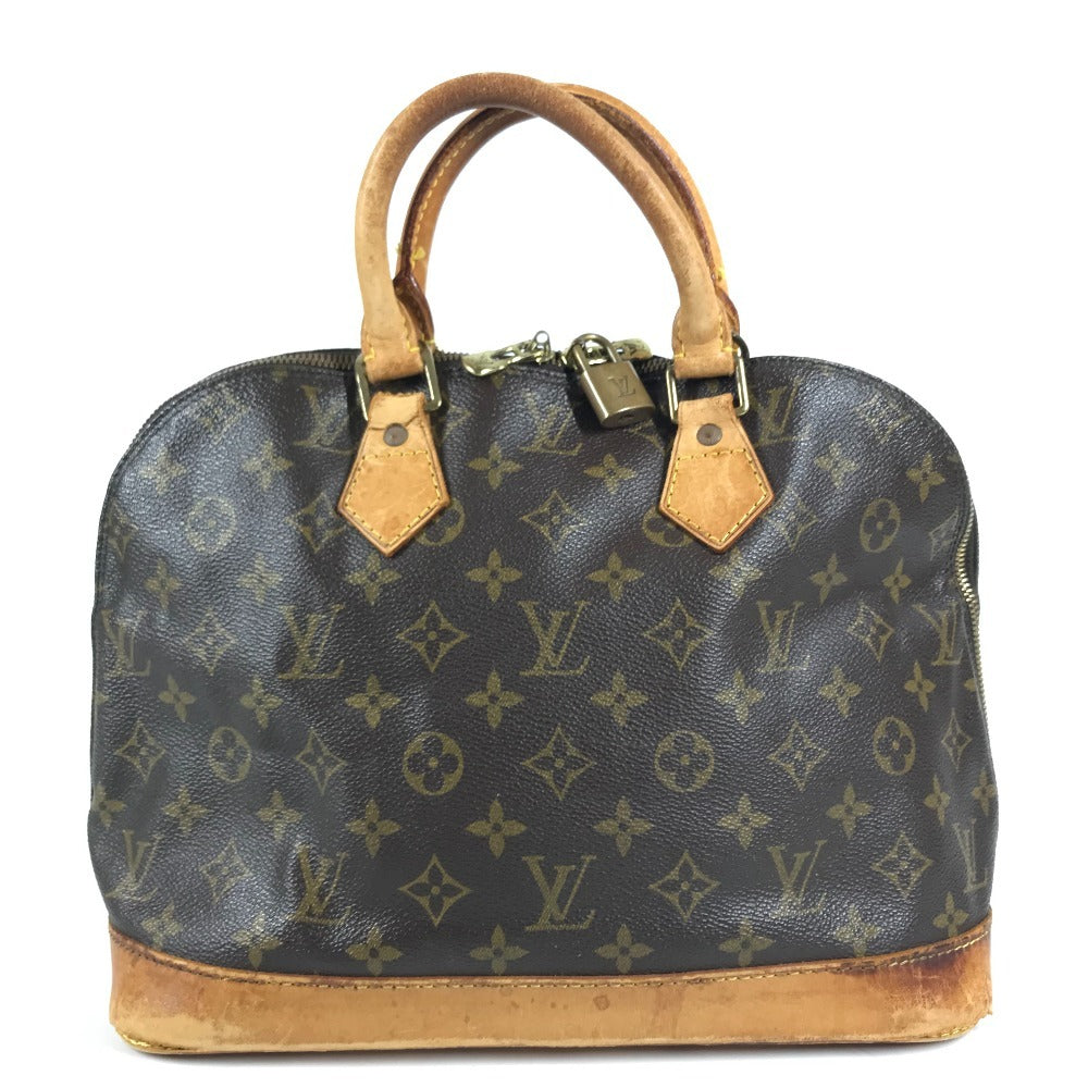 LOUIS VUITTON M51130 Monogram Alma Bag Tote Bag Hand Bag MonogramCanvas Brown Used