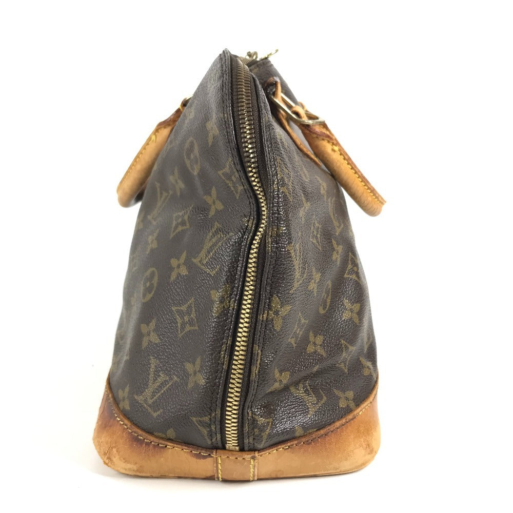 LOUIS VUITTON M51130 Monogram Alma Bag Tote Bag Hand Bag MonogramCanvas Brown Used
