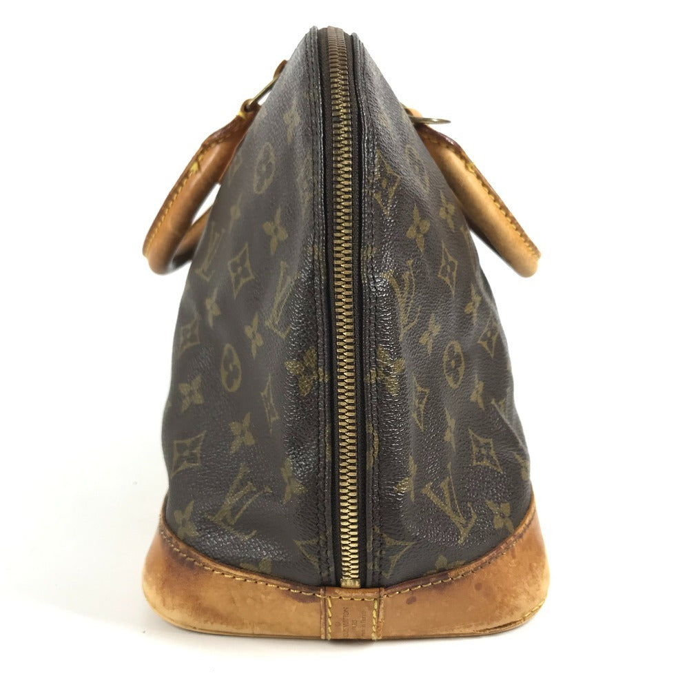 LOUIS VUITTON M51130 Monogram Alma Bag Tote Bag Hand Bag MonogramCanvas Brown Used