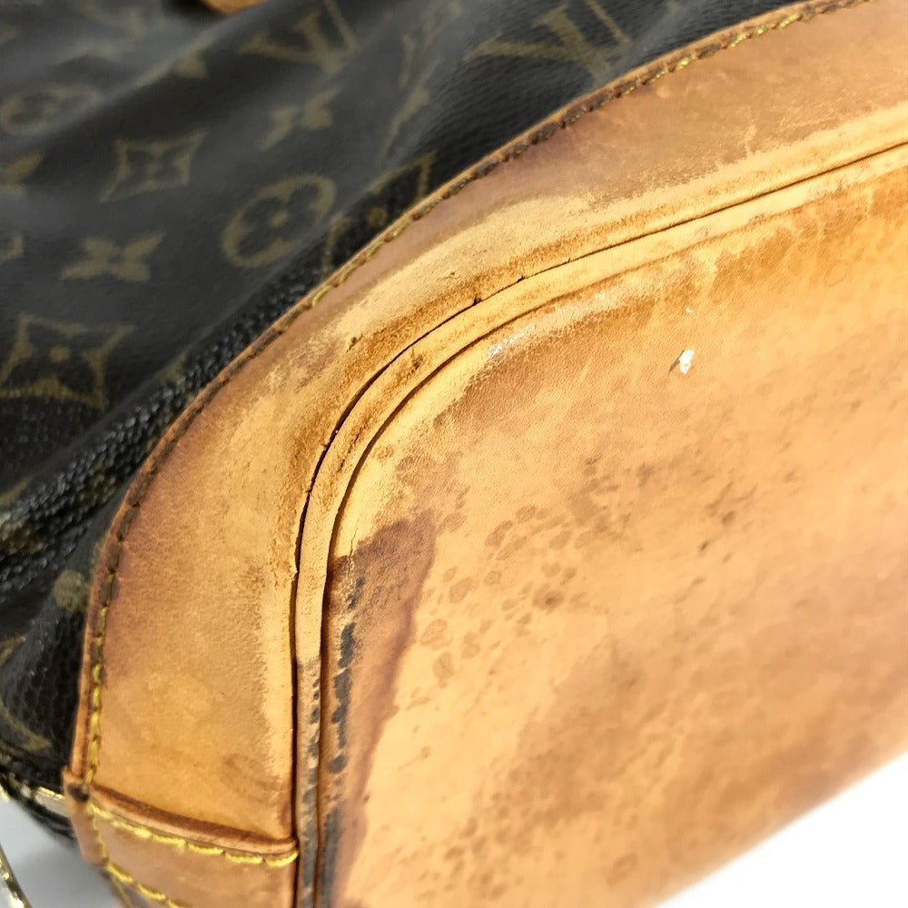 LOUIS VUITTON M51130 Monogram Alma Bag Tote Bag Hand Bag MonogramCanvas Brown Used