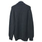 HERMES Zip-up zipper Jacket, Outerwear, Long-sleeved Top apparel knit wool Green/Navy Used