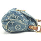 LOUIS VUITTON M95050 MonogramDenim Mini Pleaty Mini Pleaty Handbag, Shoulder bag, Flap Shoulder Bag Monogram Denim Canvas blue Used