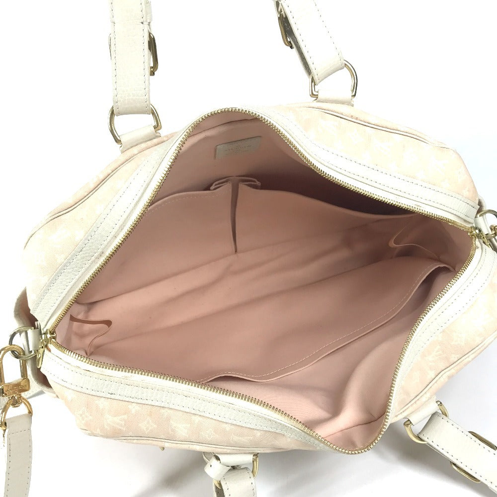 LOUIS VUITTON M95255 Monogram Mini-Lin Sac à l'Ange Bag, 2-way bag, Mother's bag, Tote bag, Duffle bag Shoulder Bag Monogram Mini-LinCanvas Rose pink Used