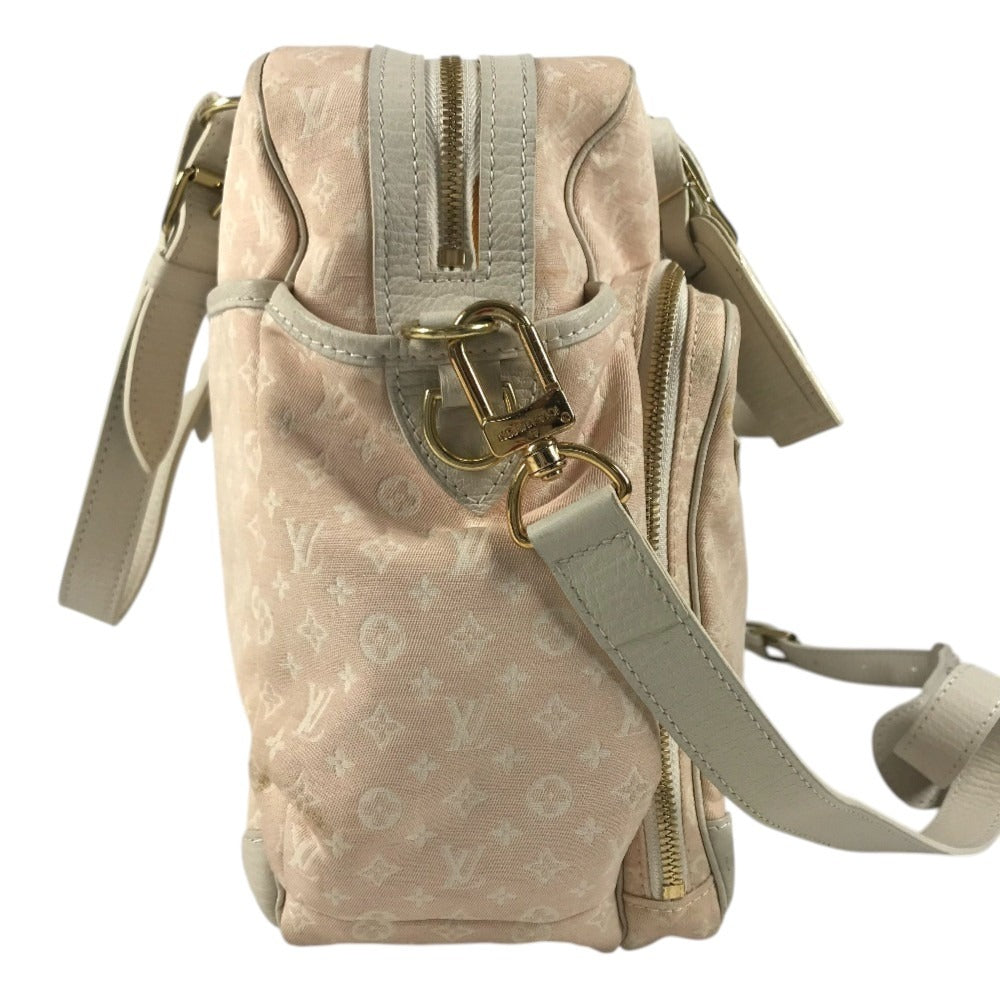 LOUIS VUITTON M95255 Monogram Mini-Lin Sac à l'Ange Bag, 2-way bag, Mother's bag, Tote bag, Duffle bag Shoulder Bag Monogram Mini-LinCanvas Rose pink Used
