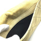 CHANEL CHANEL Logo Matelasse Flap Single Chain Shoulder Bag in Beige Suede with Gold Hardware