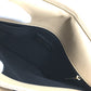 CHANEL CHANEL Logo Matelasse Flap Single Chain Shoulder Bag in Beige Suede with Gold Hardware