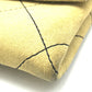 CHANEL CHANEL Logo Matelasse Flap Single Chain Shoulder Bag in Beige Suede with Gold Hardware