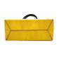 FENDI 7VA512 Logo 2-Way Small Shopping Bag Shoulder Bag Leather Women's Yellow
